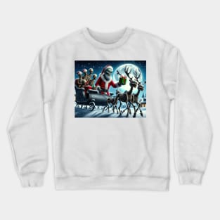 Zombie Santa Crewneck Sweatshirt